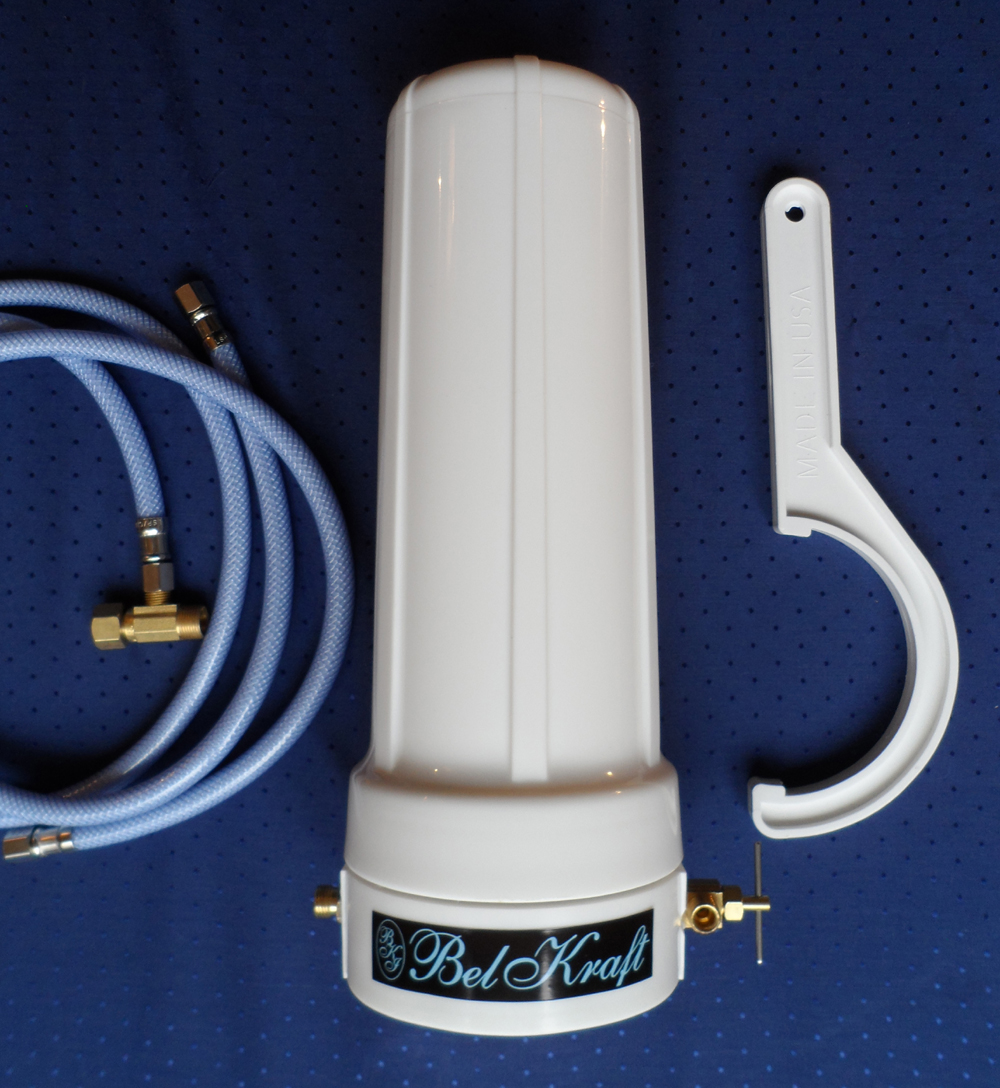 Whole House Big Blue/UV system with Universal Purifier Water Filter
