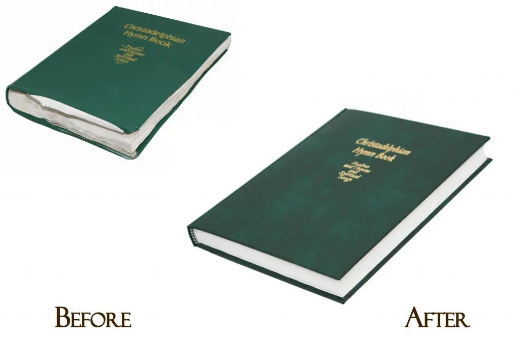 Water damage book repair Early Intervention can save books and Bibles