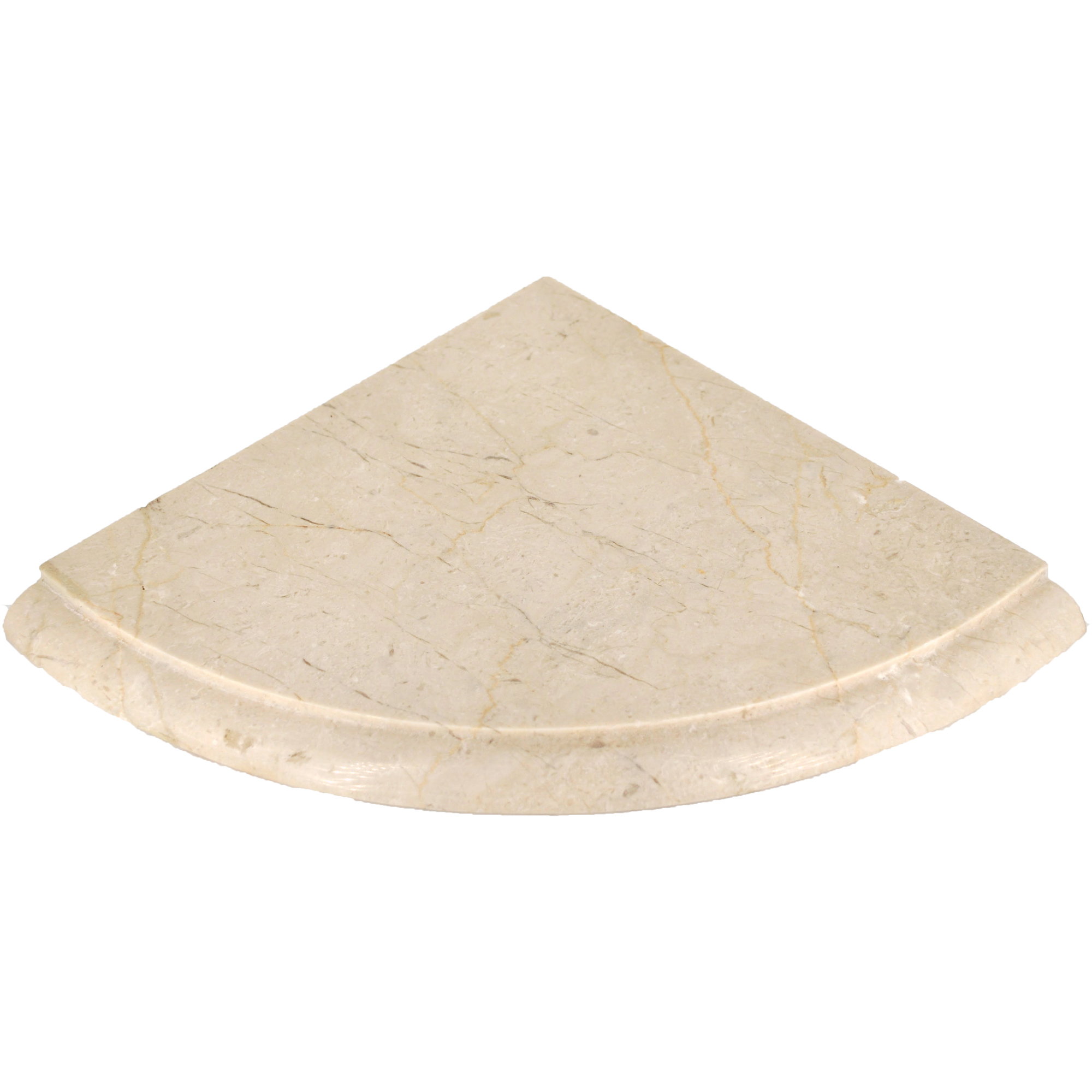 Shower Shelves Ivory Travertine Polished 8 X 8 Polished Bella Casa