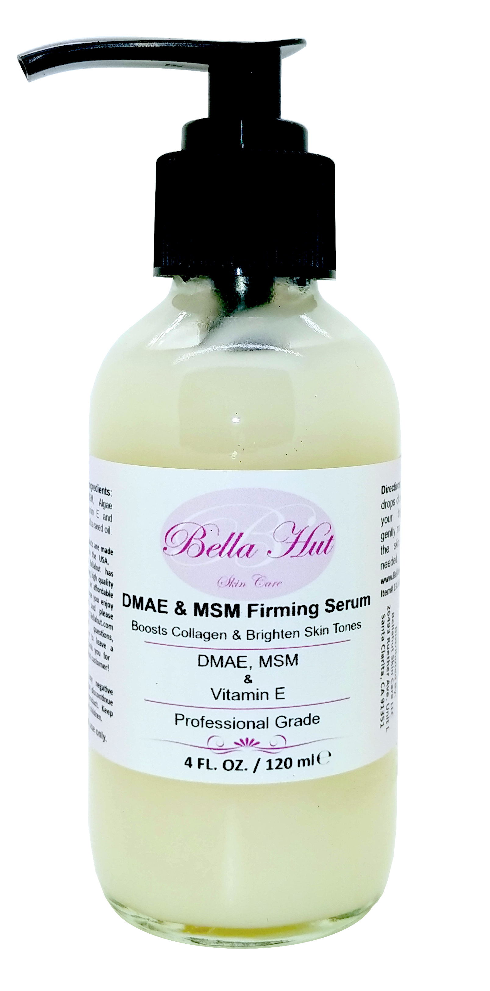 DMAE & MSM FIRMING SERUM With DMAE,MSM, algae extract, vitamin E and