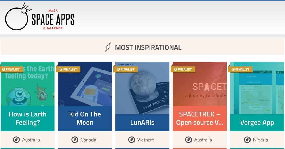 Nigerian App Vergee makes it to the Top 25 of NASA Space Apps Challenge