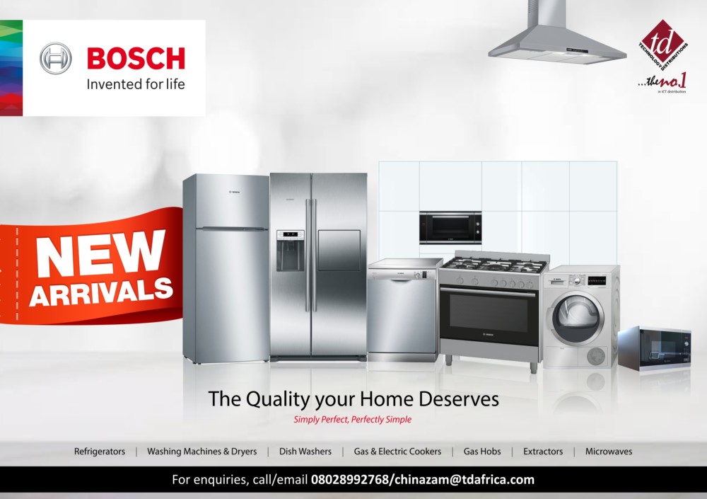 Bosch unveils a Wide Range of Quality Home Appliances BellaNaija