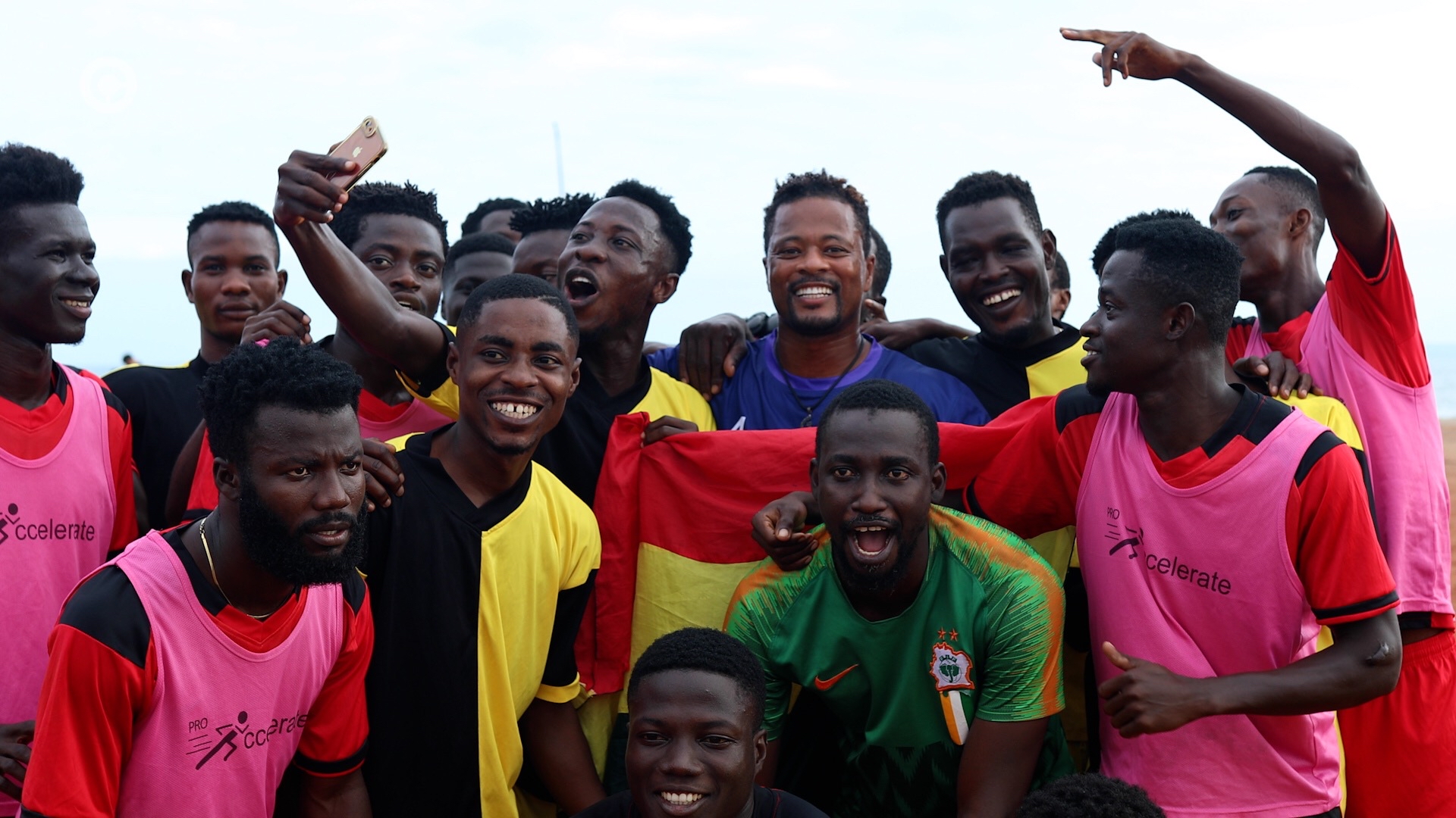 2022 World Cup Chipper Cash and Football Legend Patrice Evra Release