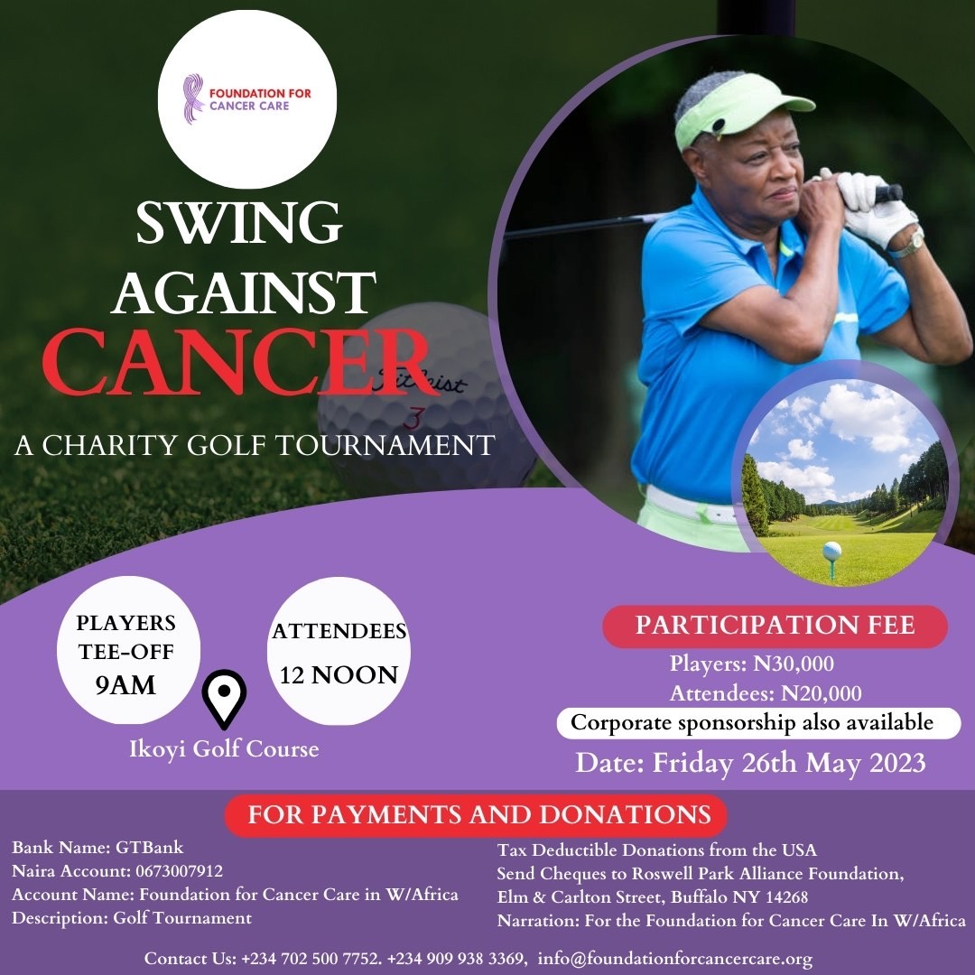 The Foundation for Cancer Care is Set to Host a “Swing Against Cancer