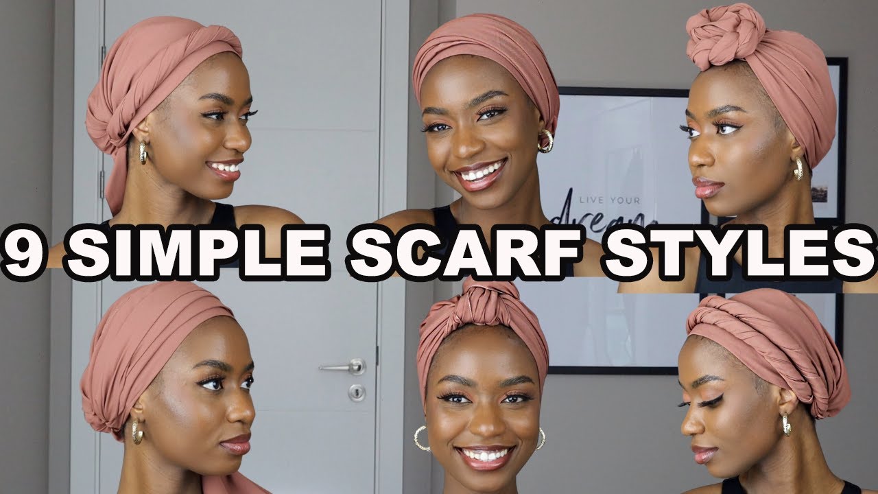 9 Quick & Easy Headwrap Styles We All Want To Copy ASAP, Thanks Glory O