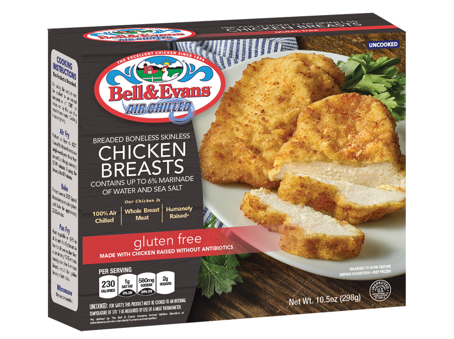 Gluten Free Breaded Chicken Breasts Bell & Evans