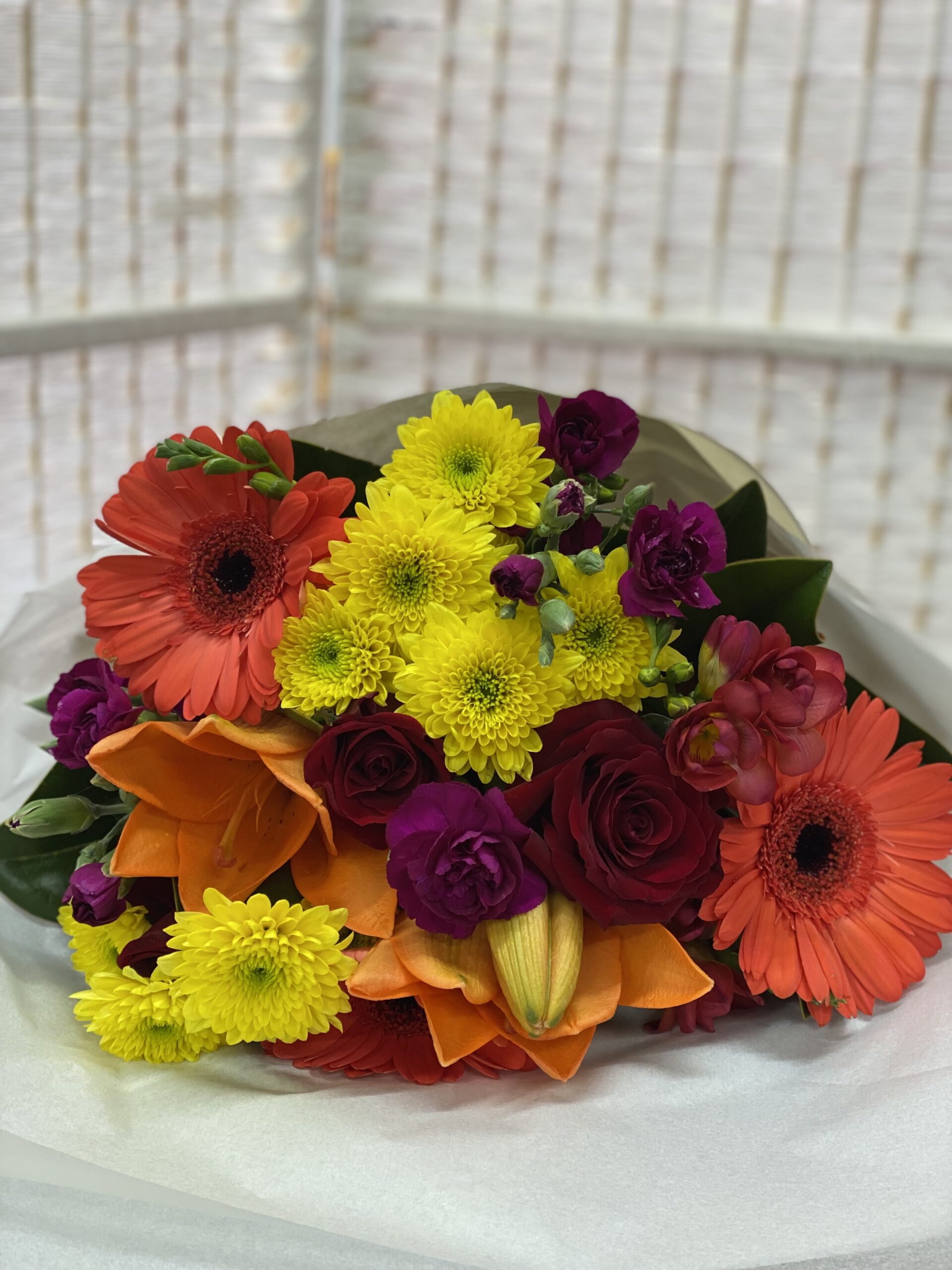 Brights Bouquet Bell Block Florist