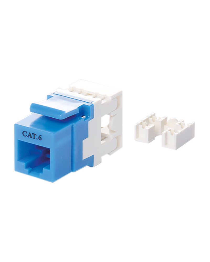 CAT5e ToolLess Keystone Jack Unshielded Technologies