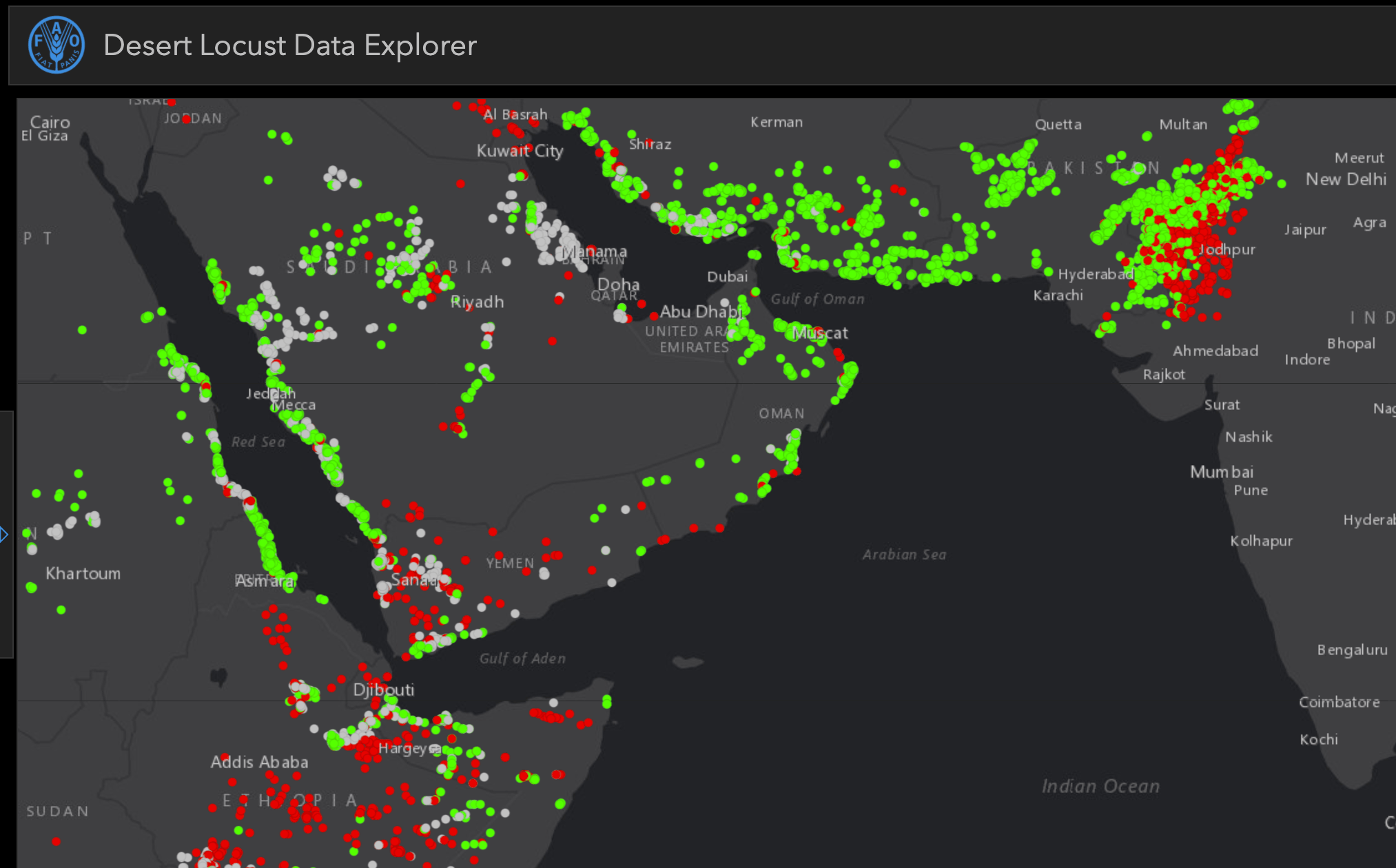 How To Track Desert Locust Swarms bellingcat