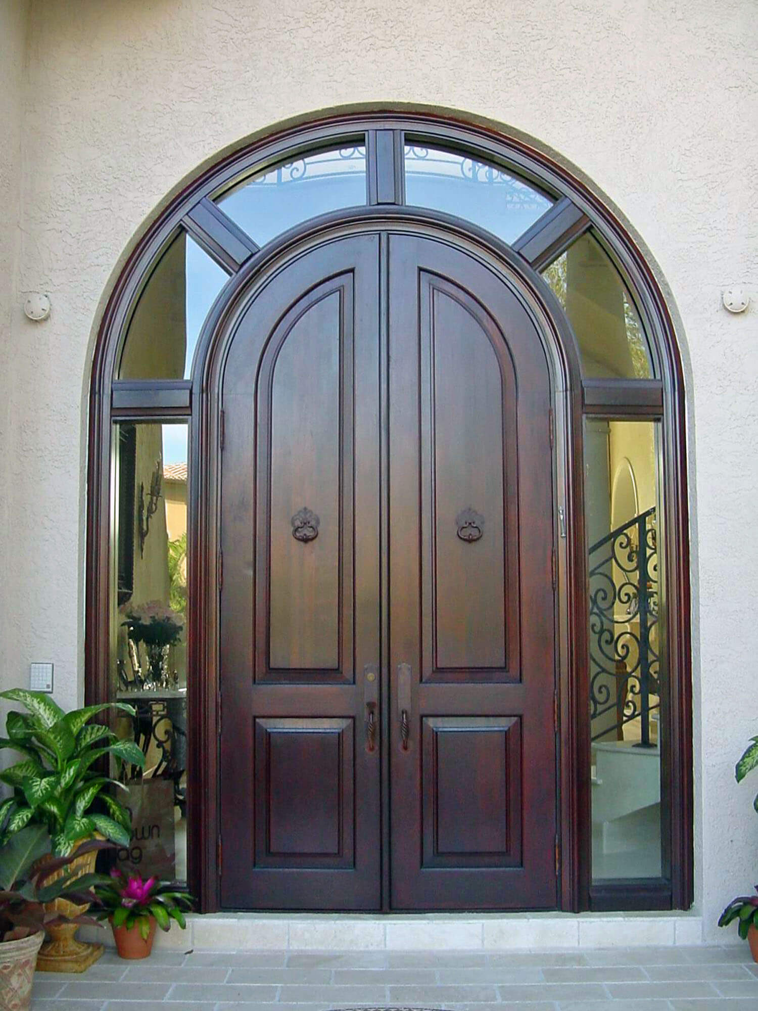 Frt. Lauderdale Impact Mahogany Doors Bellini Mastercraft