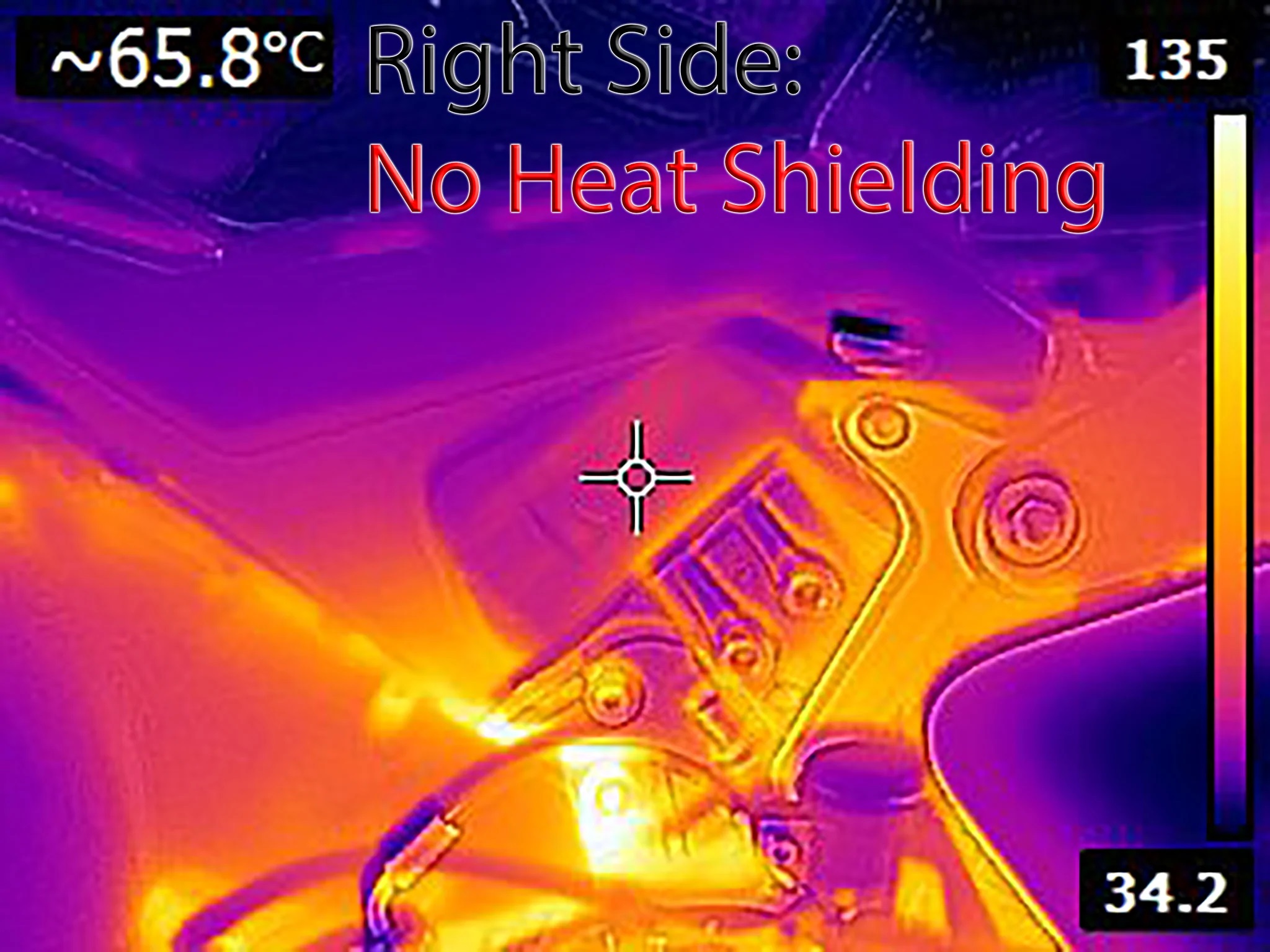 Ducati Spacers Heat Shield Kit for Ducati Panigale V4 and Streetfighter V4