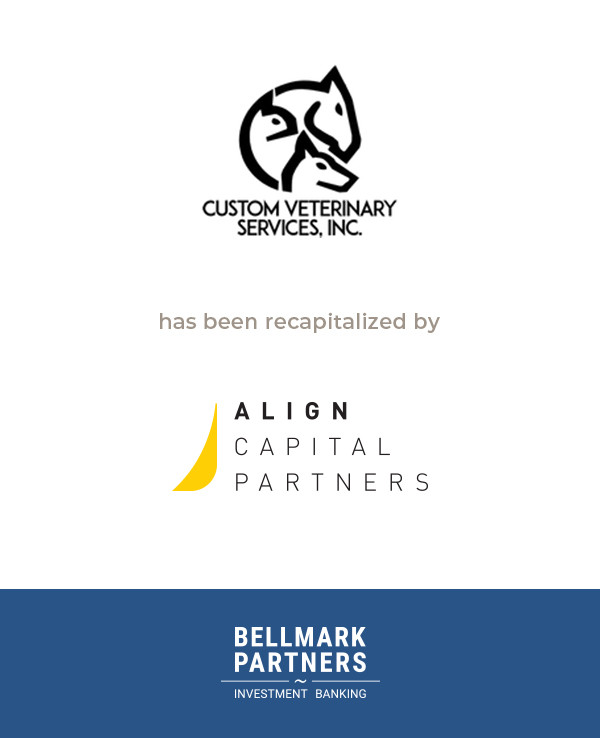 Custom Veterinary Services, Inc. Deal Announcement Boston, MA