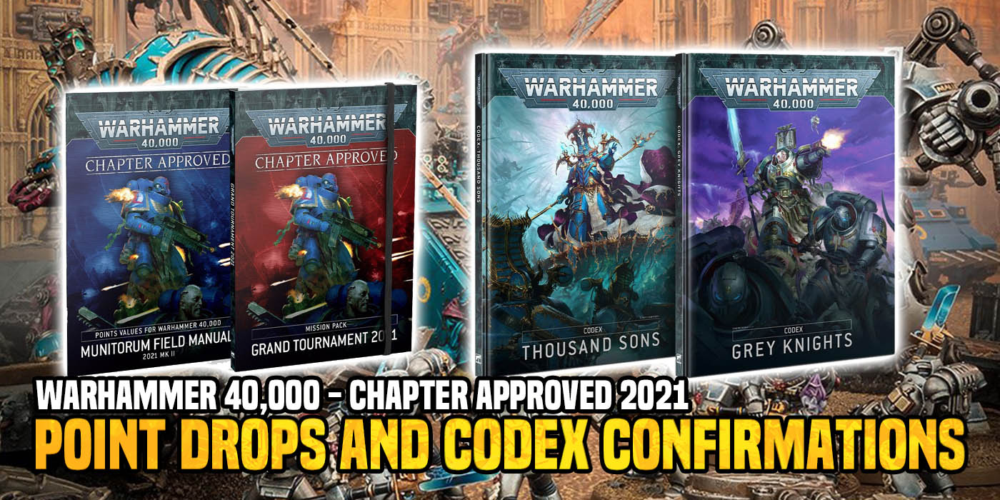 Warhammer 40K GW Reveals Five Important Point Drops From Chapter