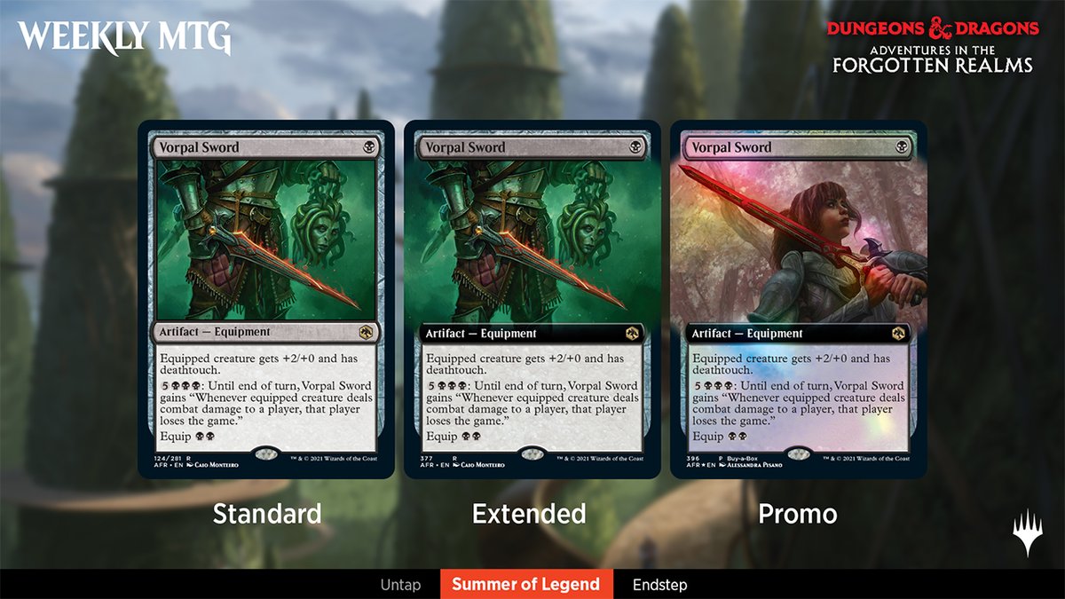 MTG Wizards Of The Coast Reveals Dungeons & Dragons Magic Cards Bell of Lost Souls