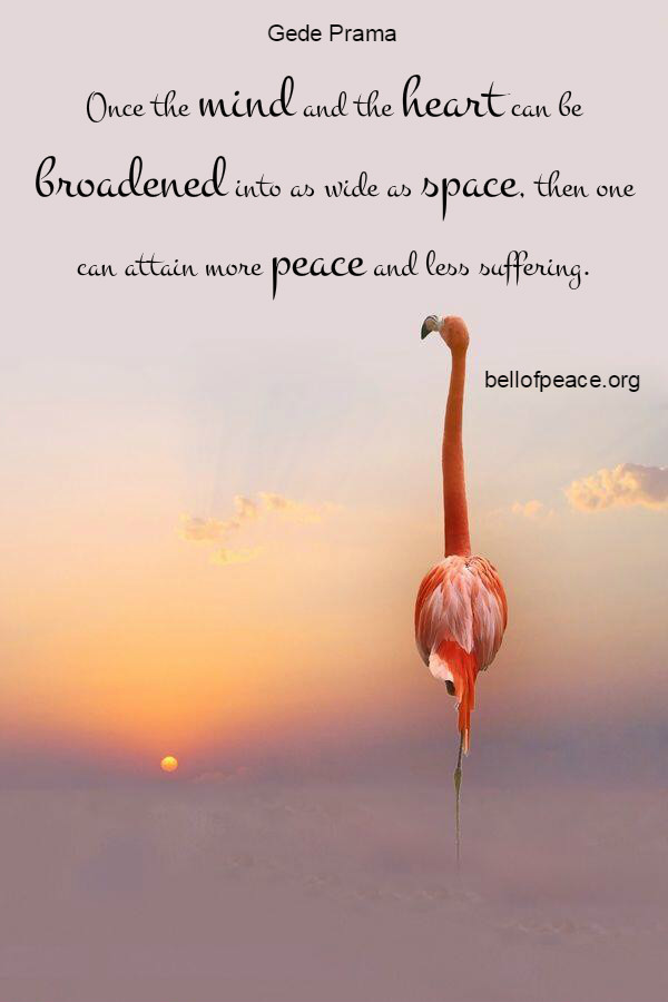 Once The Heart… Bell of Peace