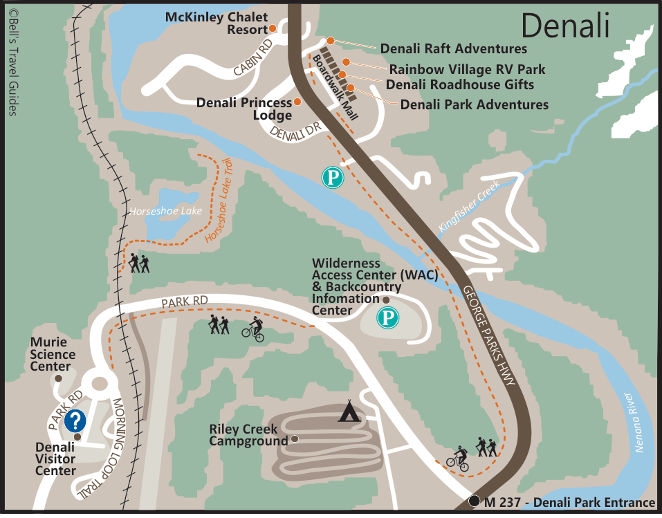Alaska Maps of cities, towns and highways