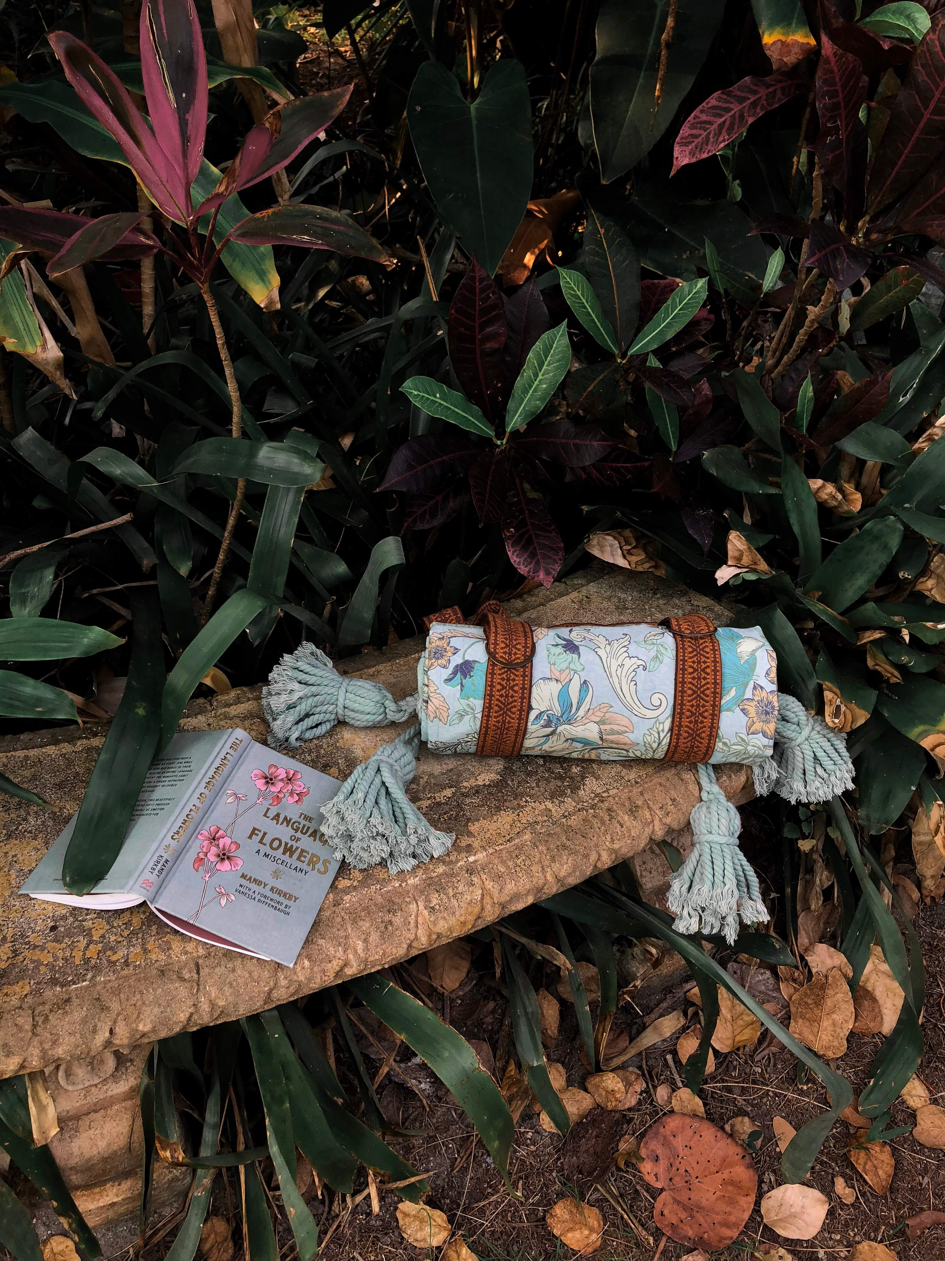 Wandering Folk Crystal Picnic Rug Breathe Bell Tents