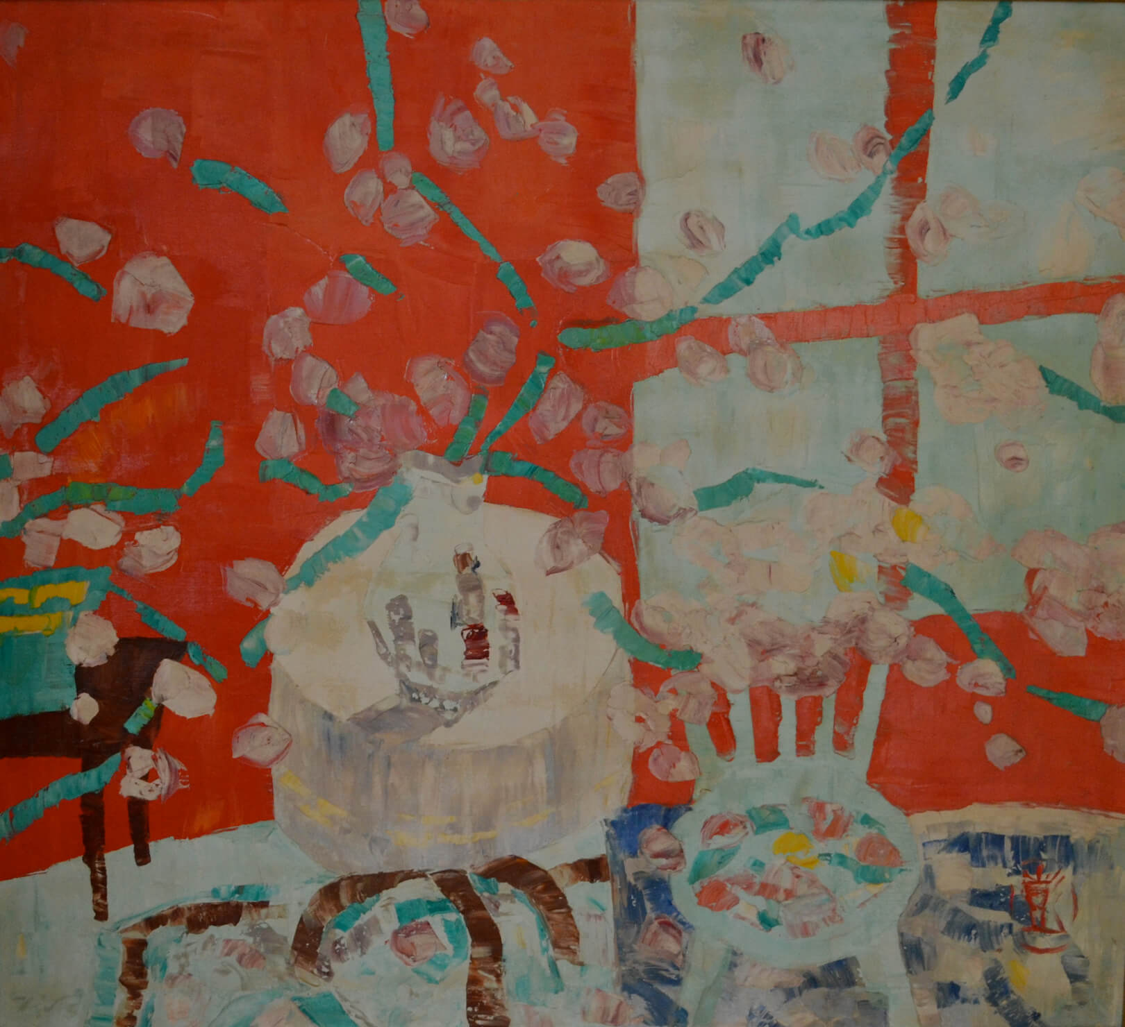 Interior with Flowers, ca. 1966 Bellus Fine Art