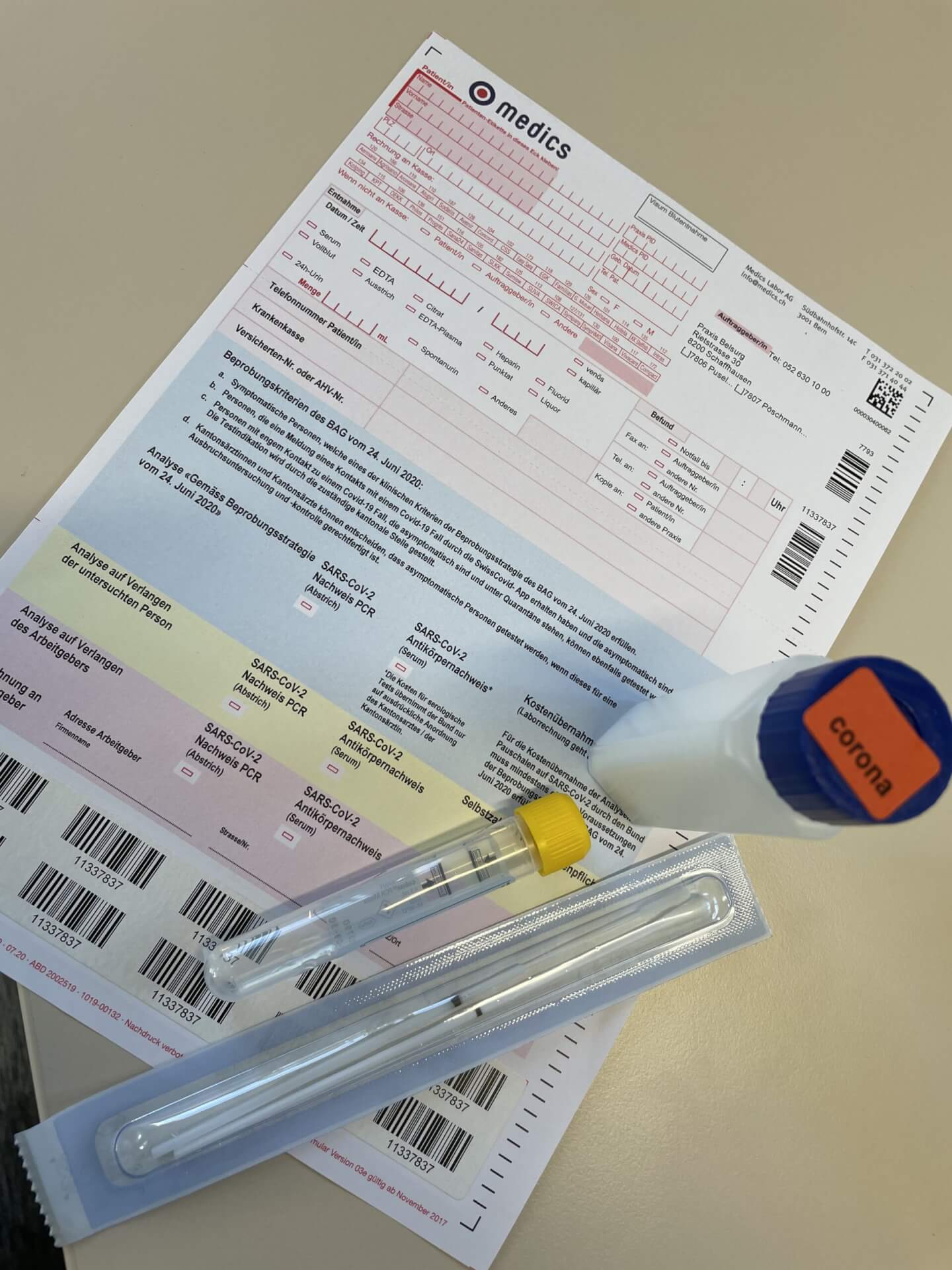 CoronaPCRTest Belsurg