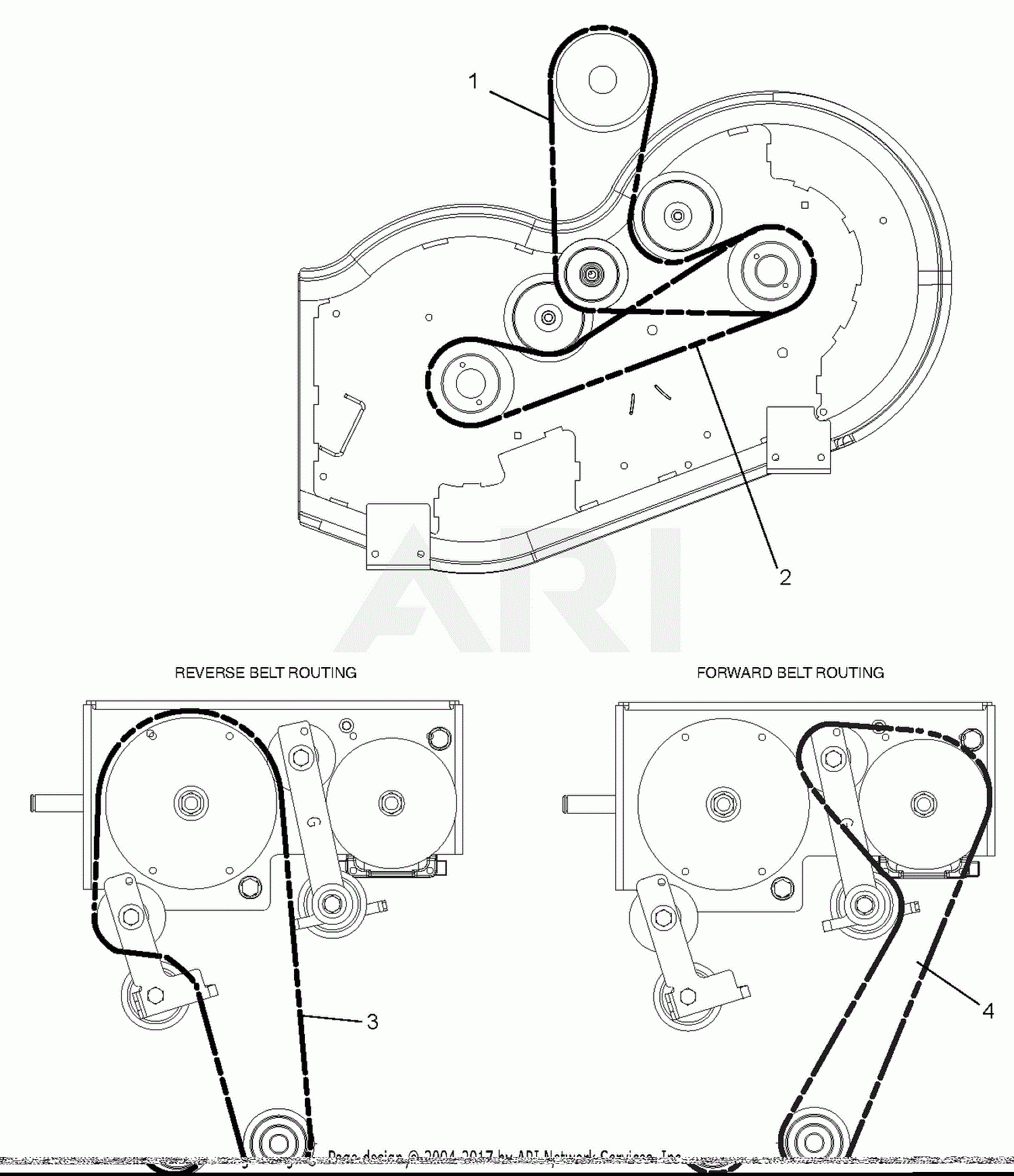 Ariens Ikon Xd 52 Hydro Belt Diagram - BeltDiagram.net