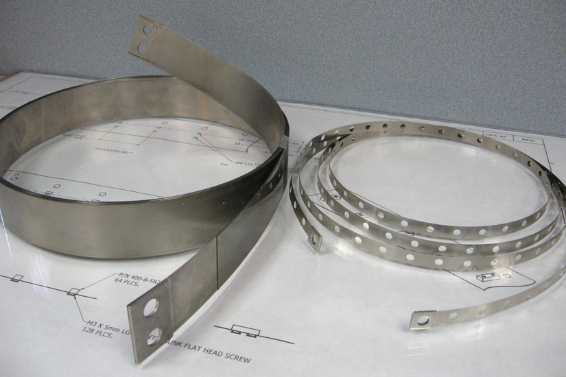 Stainless Steel Drive Tapes for Metrology Equipment