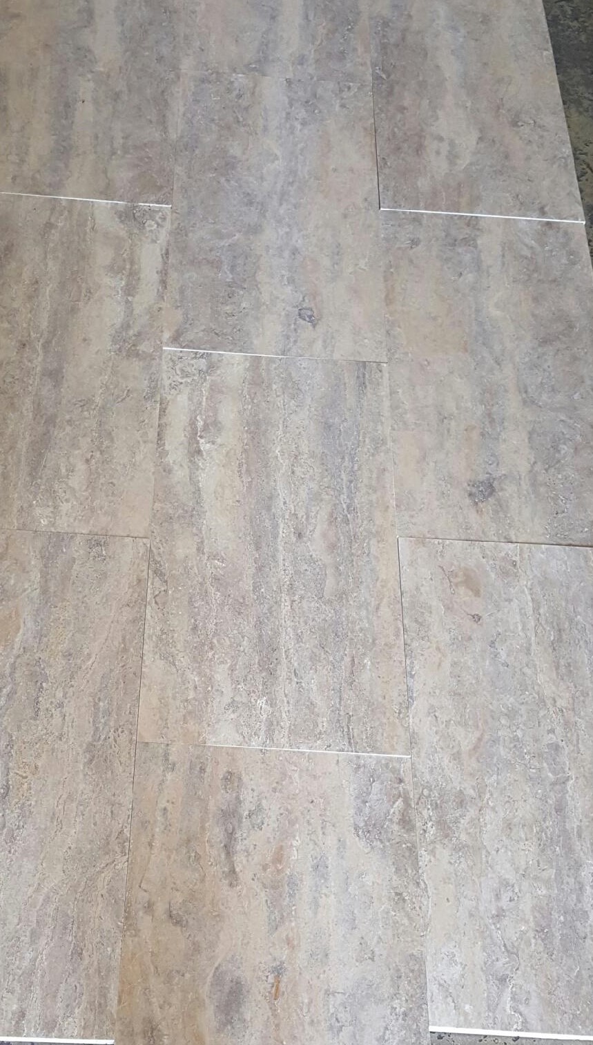 Silver honed and filled Travertine Tile Travertine and Marble Tiles