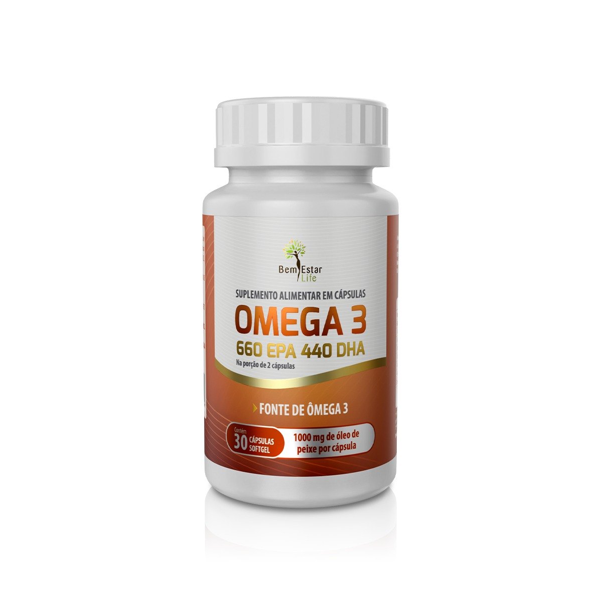 OMEGA 3 GOLD 30 CAPS Bem Estar Life São Paulo Loja Virtual