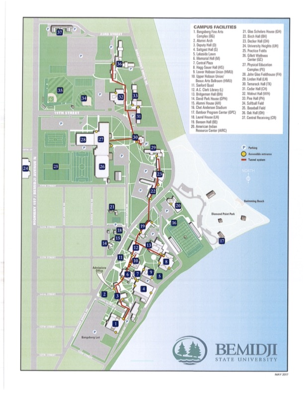 Accessibility Maps Accessibility Services Bemidji State University
