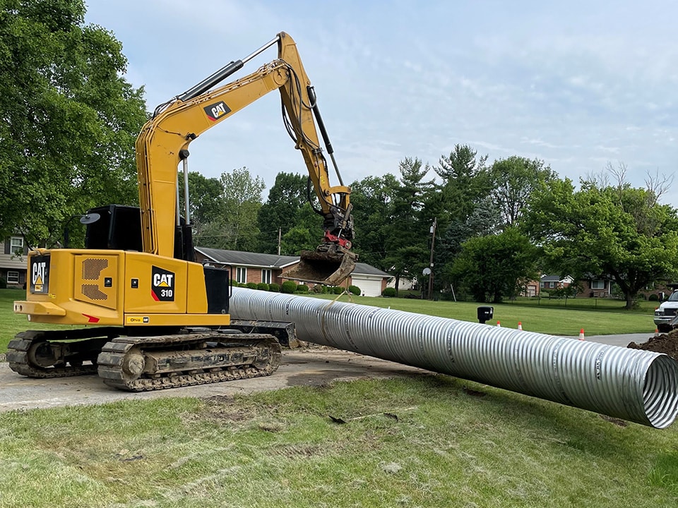 Excavation Services Benchmark Land Management West Chester and