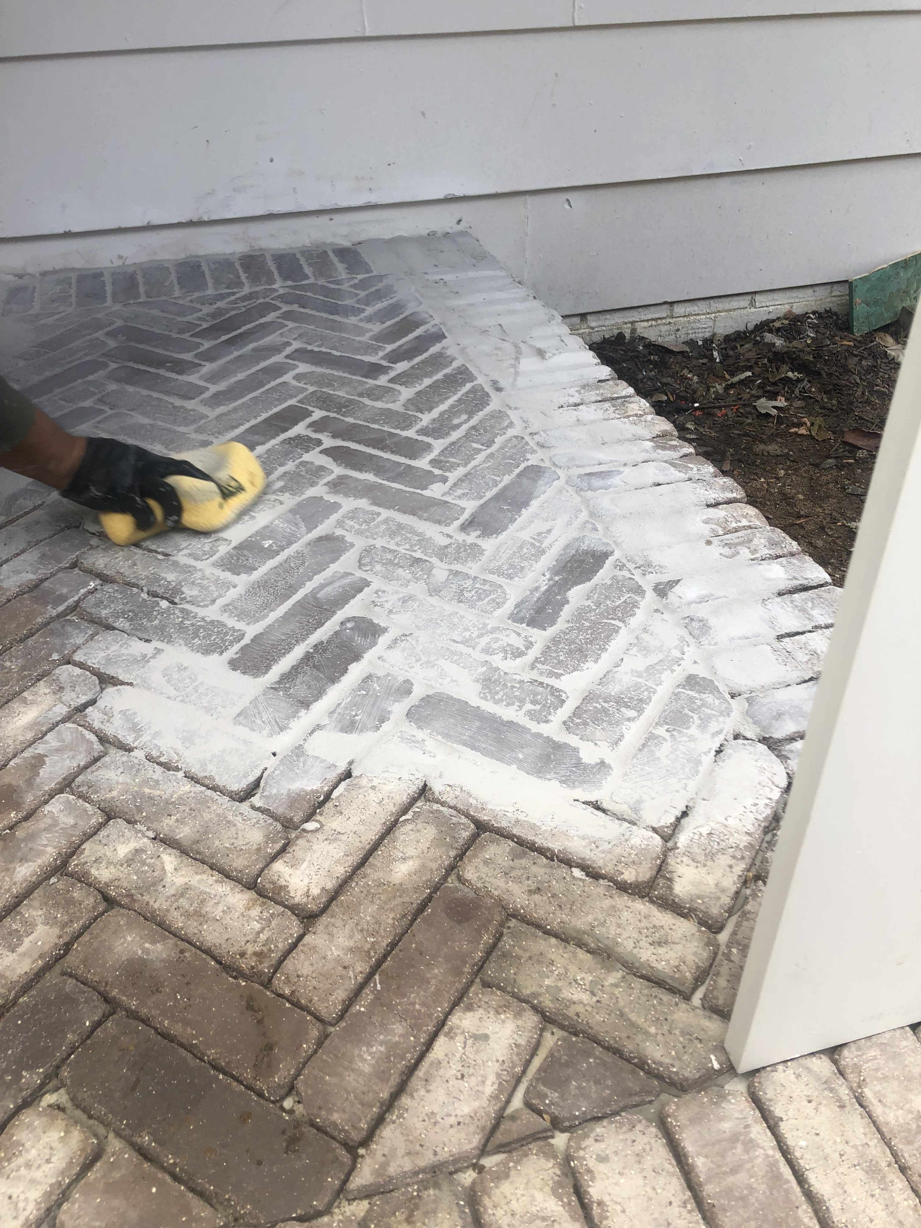 How to Install Brick Veneer Pavers Beneath My Heart