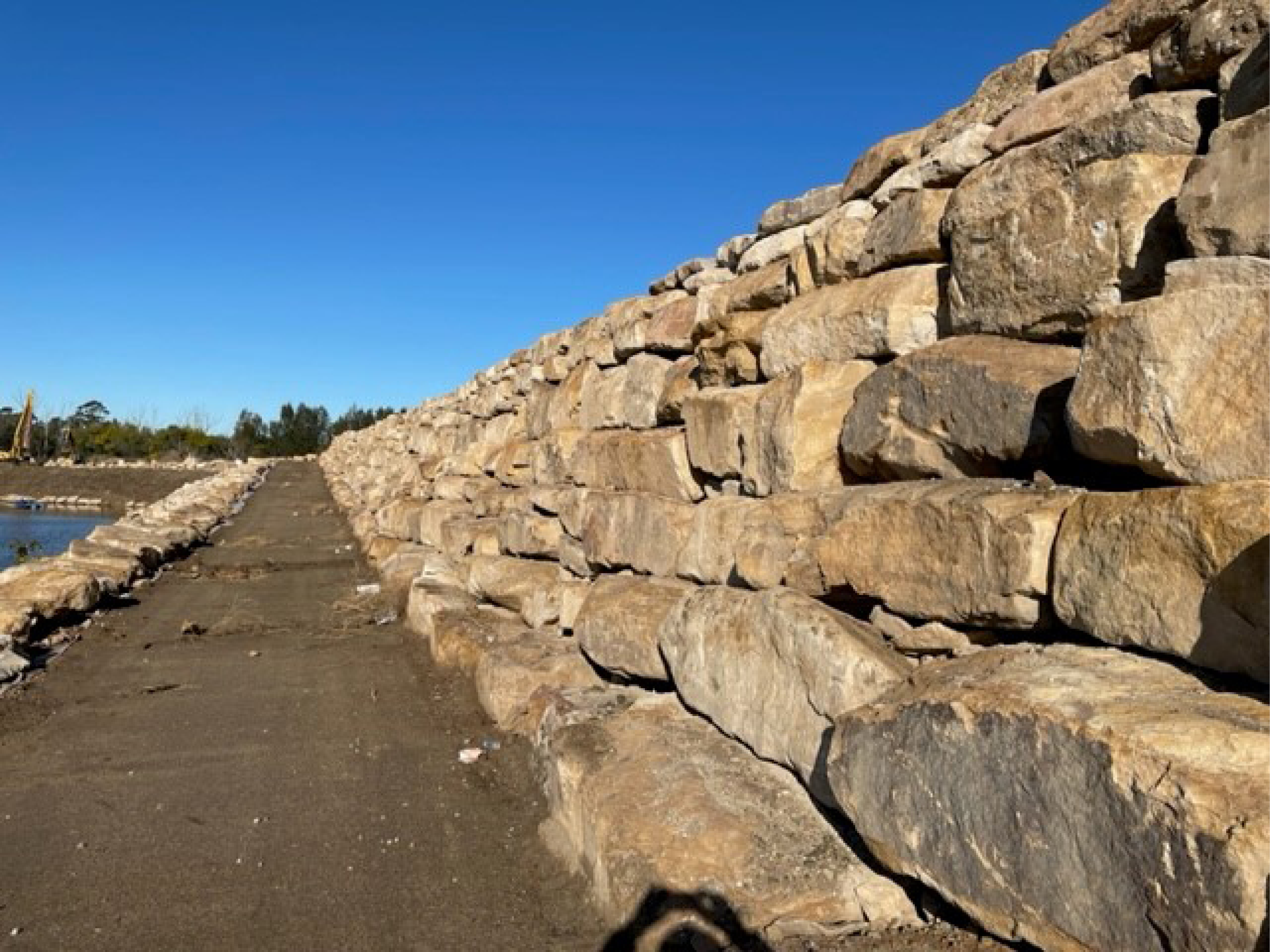 Sandstone Rock and Spalls Benedict Recycling