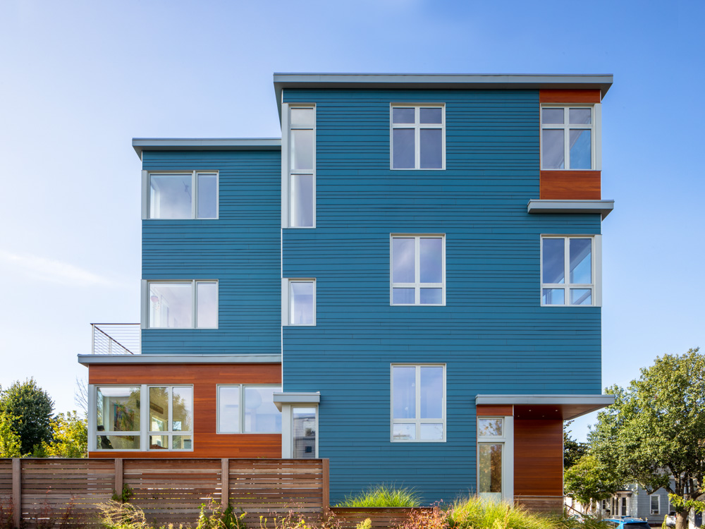 Munjoy Hill Modern Benjamin and Co Timber Frames and Custom Homes