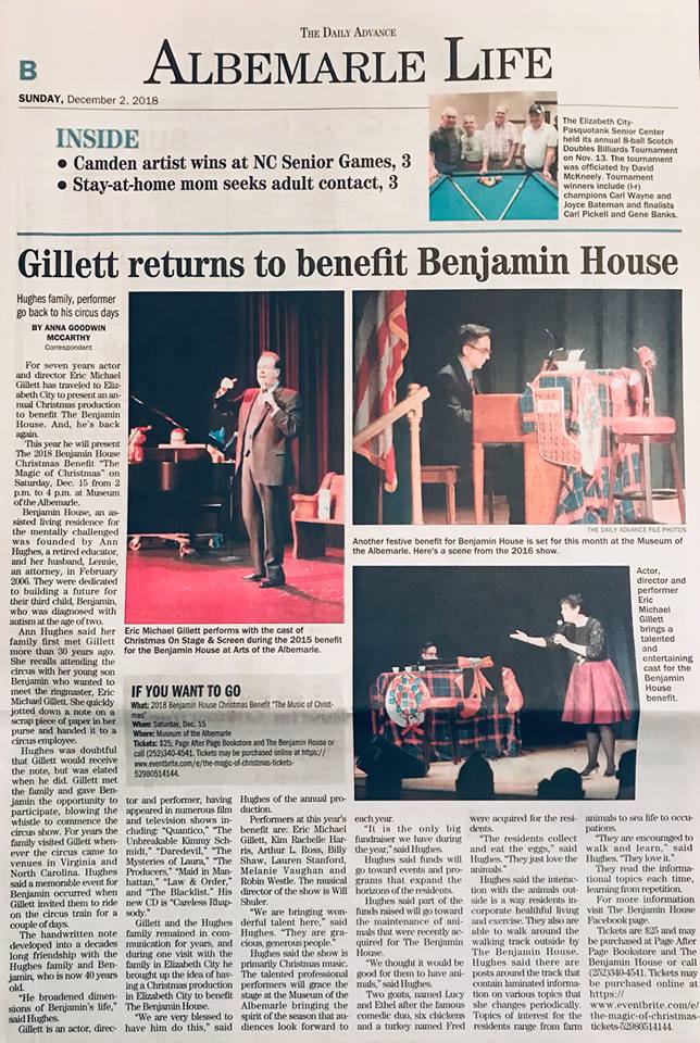 Benjamin House in Elizabeth City, NC