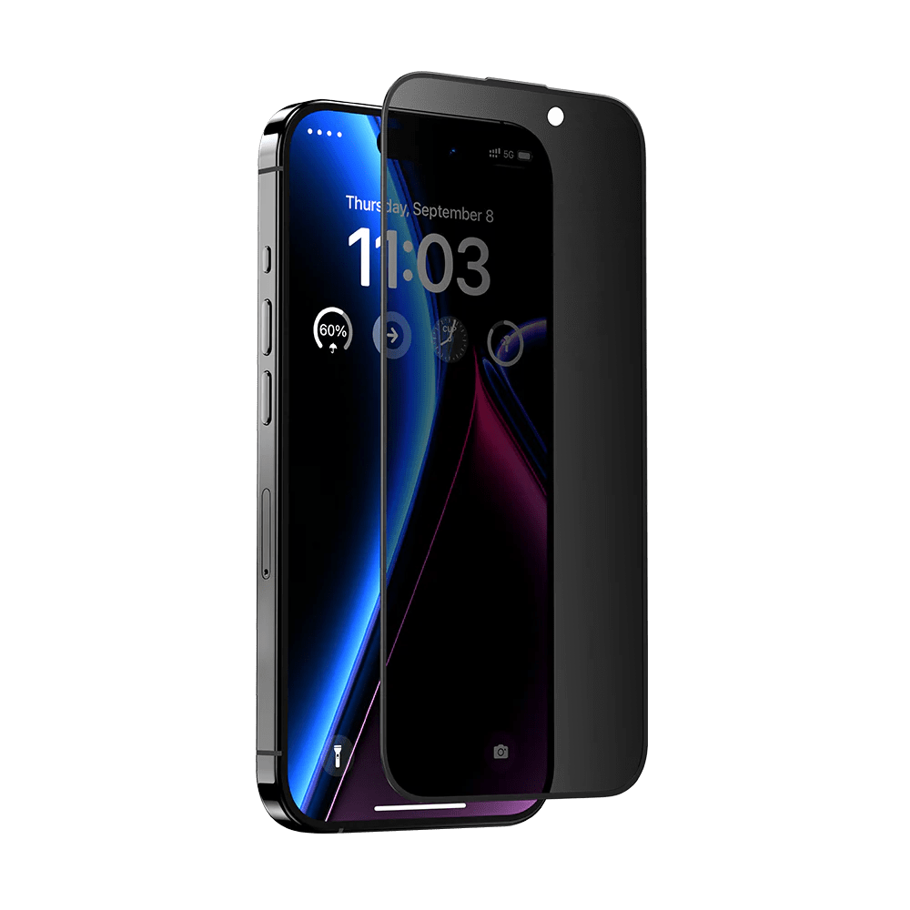 Ultra Shield Privacy Screen Protector for iPhone 15 Pro Benks