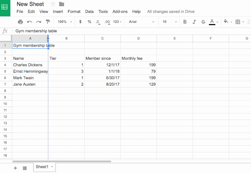 How to use Google Sheets The Complete Beginner's Guide