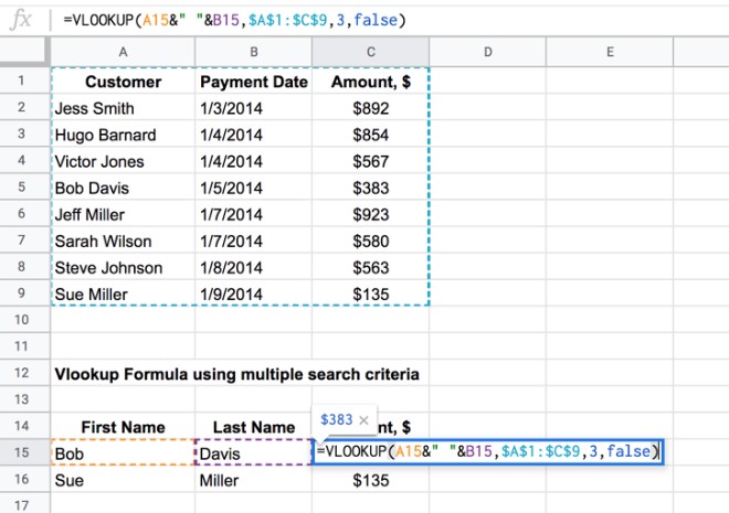 Excel Formula To Add Multiple Cells Based On Criteria