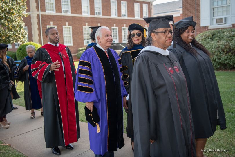 Rev. Dr. HowardJohn Wesley delivers fiery address to Belles at(06)