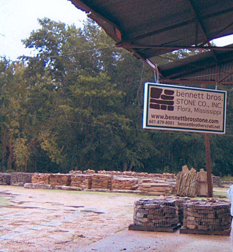 Flora, Mississippi Location, Natural Stone