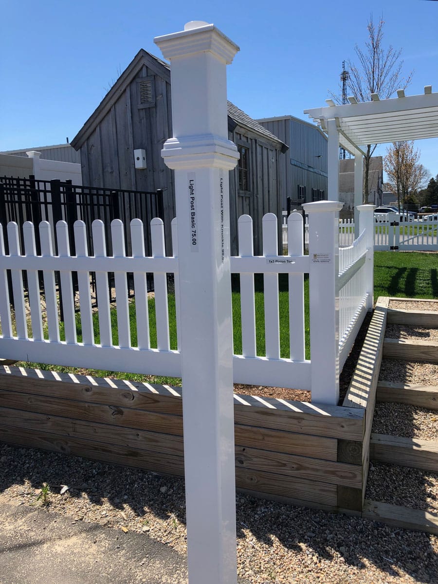 Posts Fence and Arbor on Cape Cod