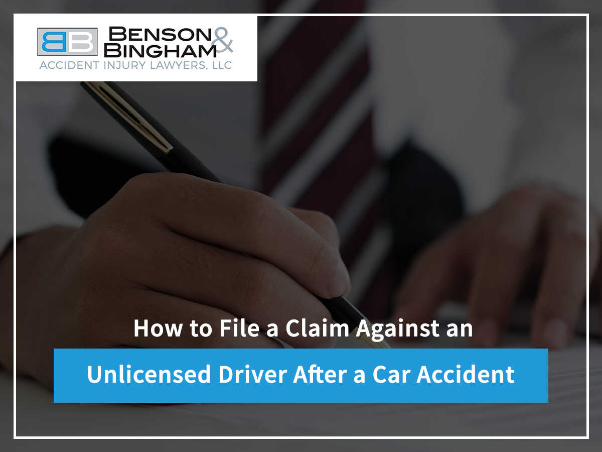 Filing a Claim Against an Unlicensed Driver After an Accident