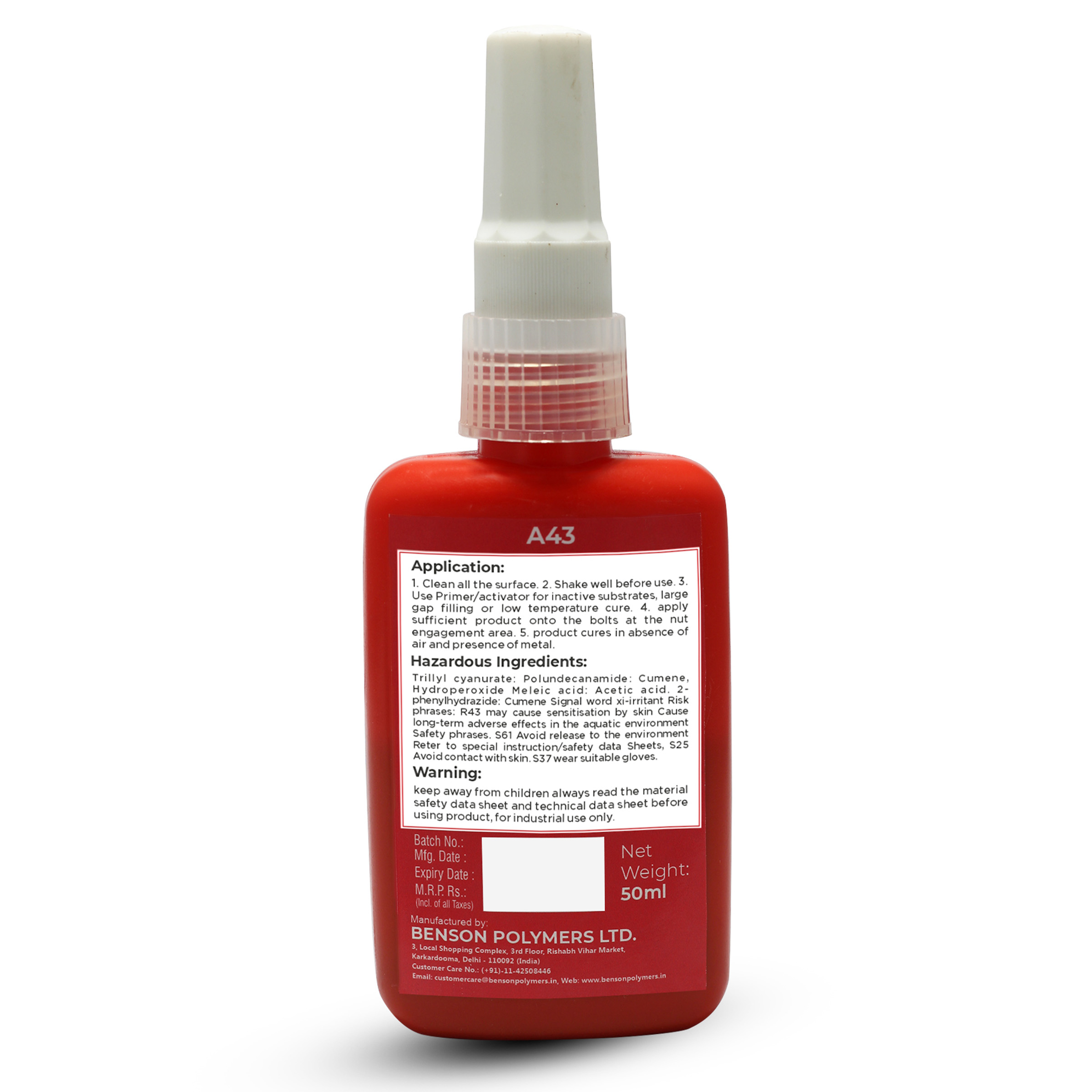 Anaerobics Benson Polymers Ltd.