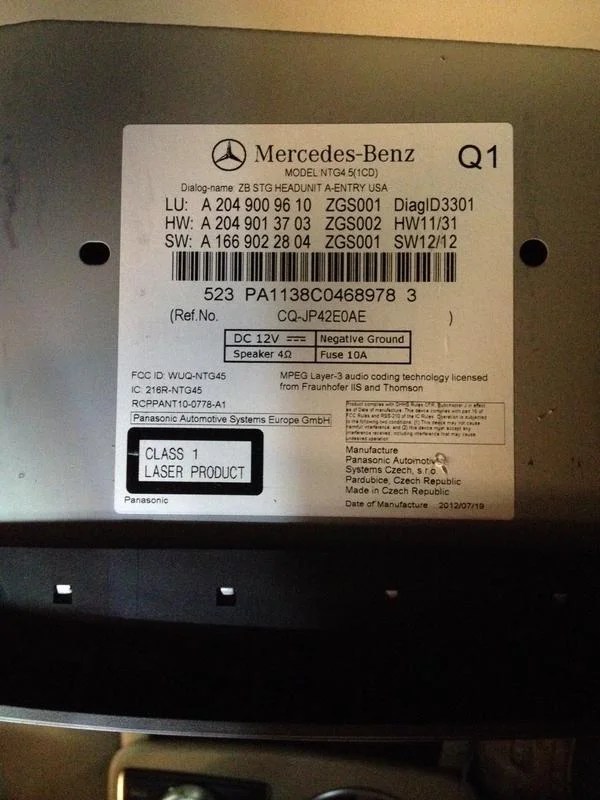 Engineering Menu Mercedes GLE Forum