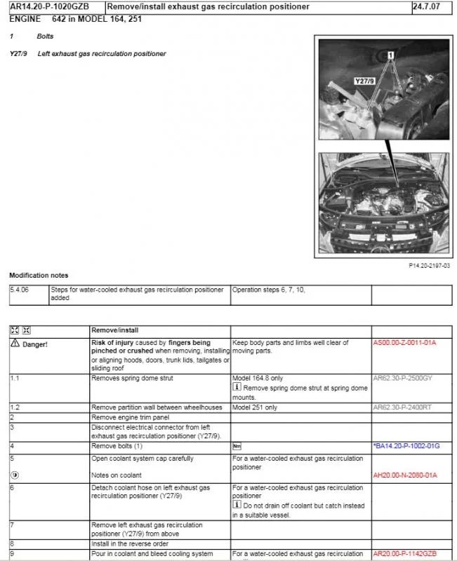 P1402 + slow acceleration 2007 ML 320 CDI MercedesBenz Forum