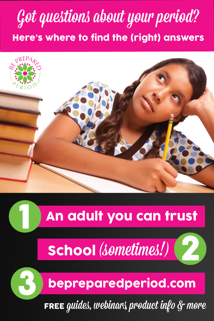 Got Questions About Your Period? Be Prepared. Period