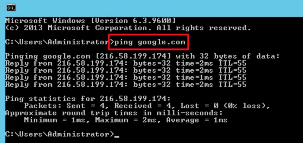 Cara Ping Google Cmd Cara ping google cmd
