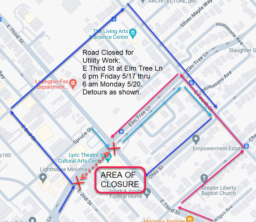 Weekend Street Closures Be Ready Lexington