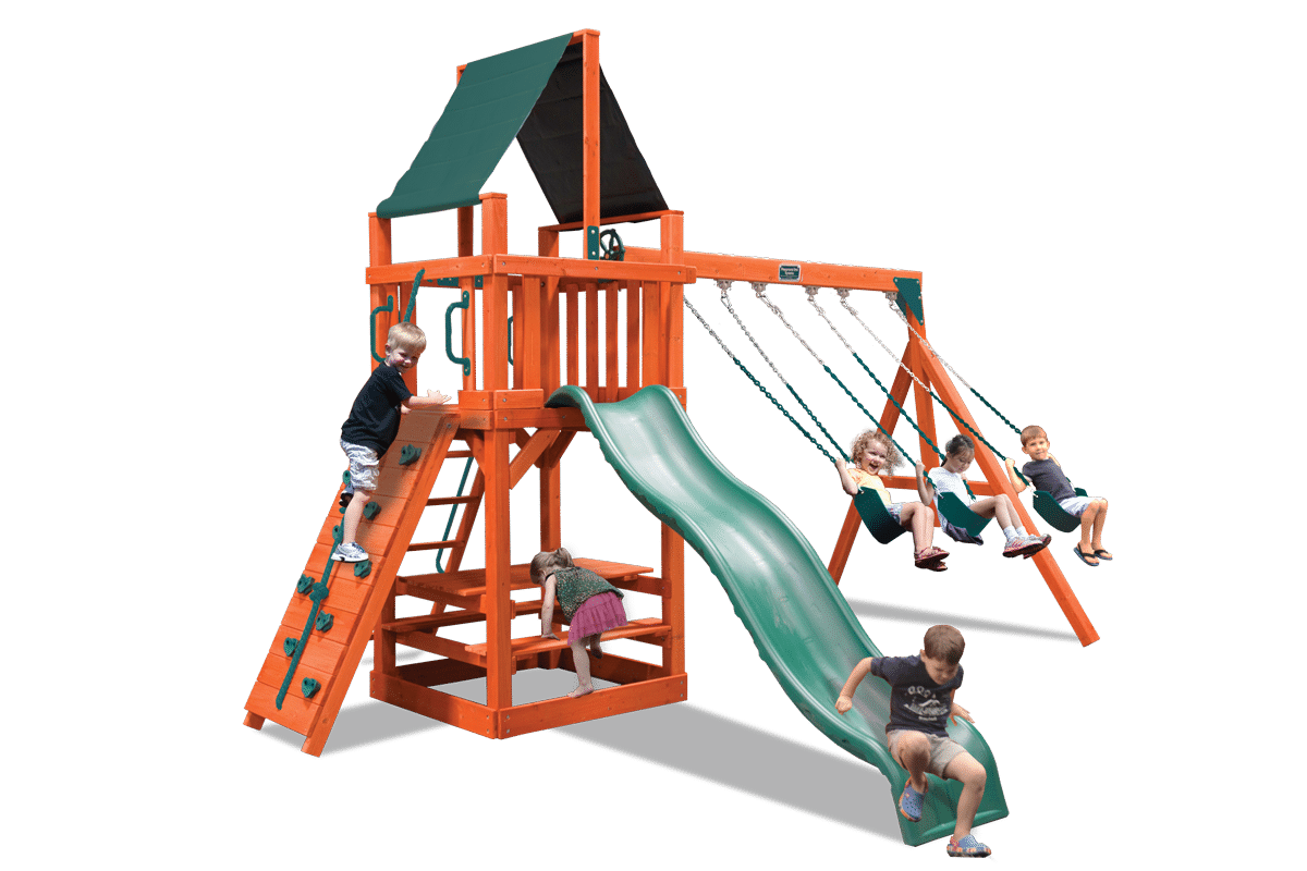 St. Louis Playsets, Wooden Swing Sets, Trampolines, Fencing Bergfeld
