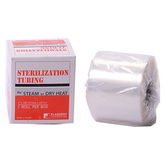 Autoclave Nylon Tubing (Plasdent) 2″ x 100′ roll Bergman Dental Supply