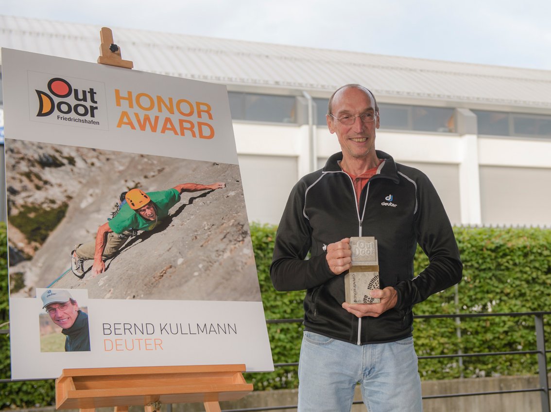 Bernd Kullmann bekommt „OutDoor Honor Award“