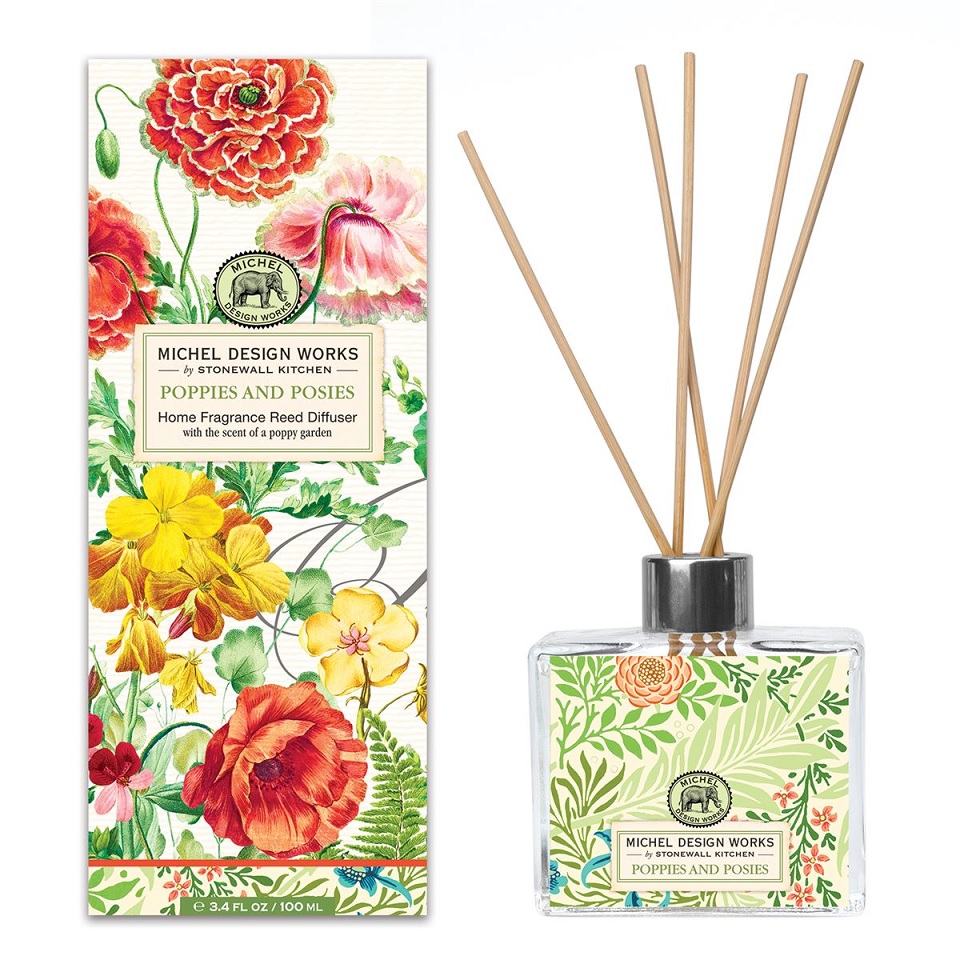 Poppies and Posies Home Fragrance Reed Diffuser Berings